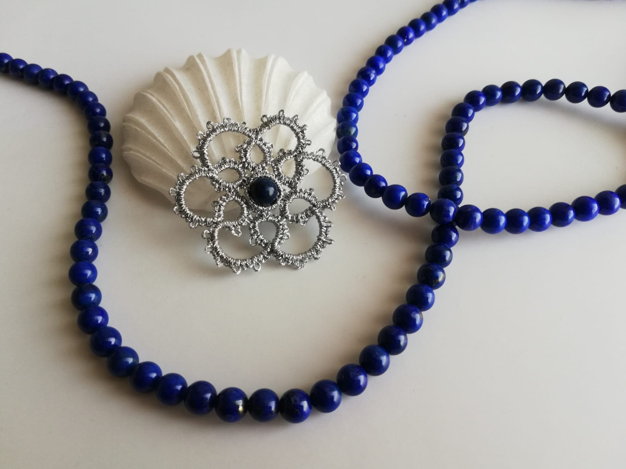 Rosone Grande Con Lapis — Orecchini